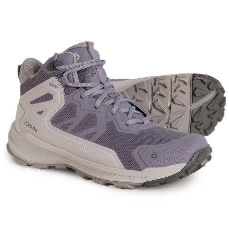 Oboz Footwear Katabatic Mid Hiking Shoes - Waterproof (For Women) in Mineral