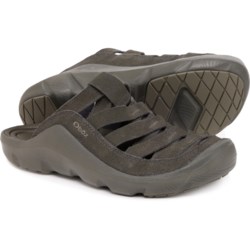 Oboz Footwear Whakata Town Sport Sandals - Suede (For Men) in Mythical Gray