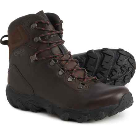 Oboz Footwear Yellowstone Premium Mid Hiking Boots - Waterproof, Leather (For Men) in Espresso