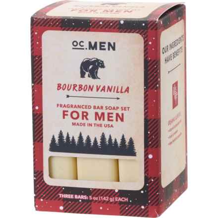 OC Men Bar Soap - 3-Pack in Bourbon Vanilla