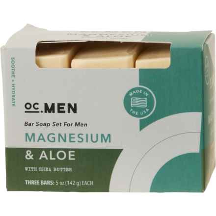 OC Men Bar Soap - 3-Pack in Magnesium