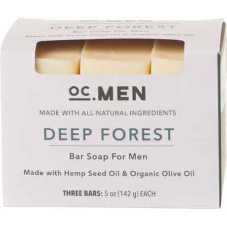 OC Men Deep Forest Bar Soap (For Men) - Save 33%