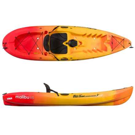 Ocean Kayak Malibu Recreational Kayak - 9’5”, Sit-on-Top in Sunrise