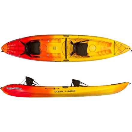 Ocean Kayak Malibu Two XL Kayak - 13’4”, Sit-on-Top, Factory Seconds in Sunrise