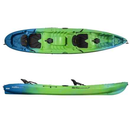Ocean Kayak Malibu XL Tandem Kayak - 13’4”, Sit-on-Top, Factory Seconds in Ahi