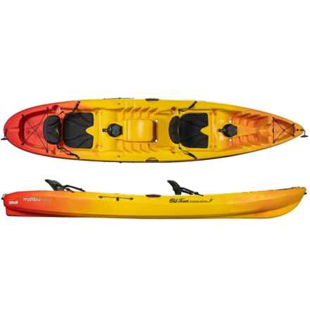 Ocean Kayak Malibu XL Tandem Kayak - 13’4”, Sit-on-Top in Sunrise