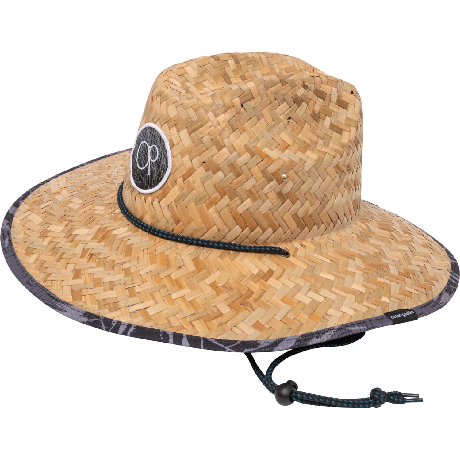 OCEAN PACIFIC Palm Straw Lifeguard Hat 