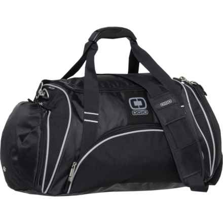 OGIO Crunch 41 L Duffel Bag - Black in Black