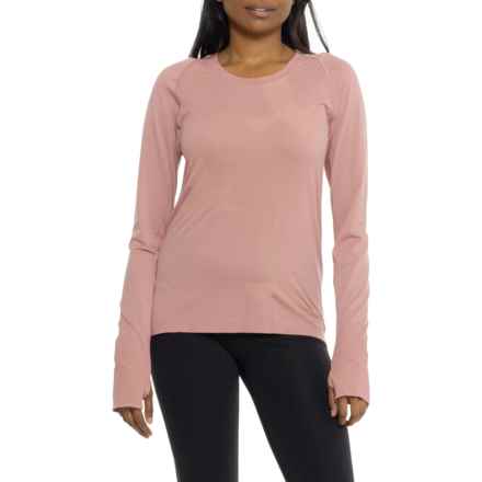 Oiselle Altitude Shirt - Long Sleeve in Rain Lily