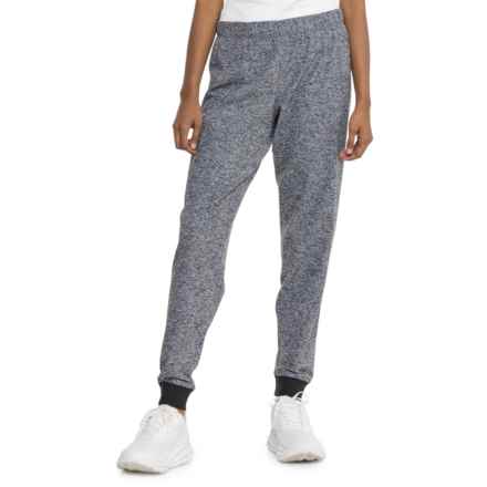 Oiselle Lux Warm-Up Pants in Black/White