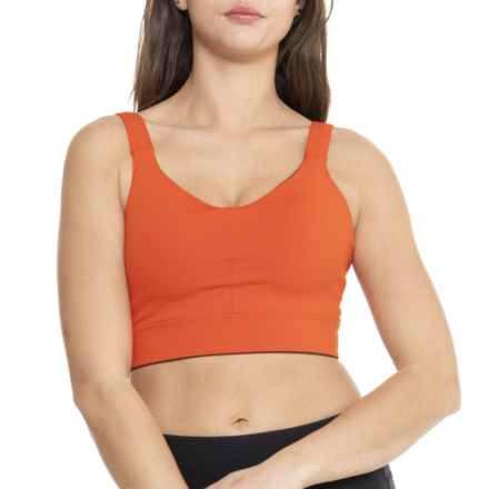 Oiselle Queen Sports Bra - High Impact in Terra Firma