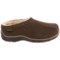 9773K_4 Old Friend Footwear Alpine Slippers - Suede, Sheepskin Lined (For Women)