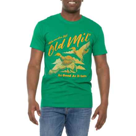 OLD MILWAUKEE Old Mil’ T-Shirt - Short Sleeve in Green