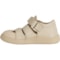 8RNVP_4 OLD SOLES Little Girls Fresco Ground Sandals - Leather