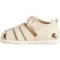 8RNVF_4 OLD SOLES Little Girls Surf Sandals - Leather
