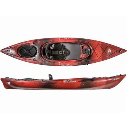 Old Town Dirigo 106 Recreational Kayak - 10’6”, Sit-In in Red/Black