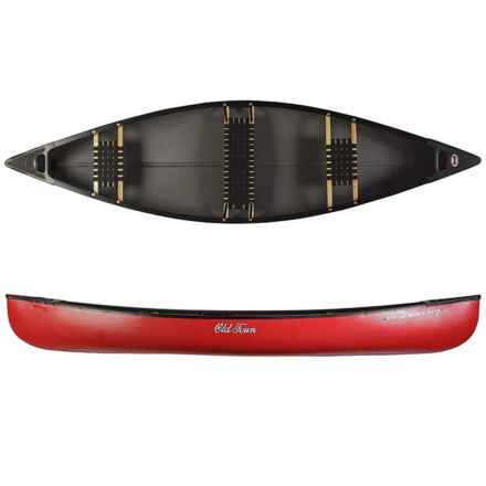 Old Town Discovery 119 Canoe - 11’9”, Factory Seconds in Red