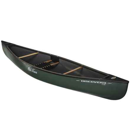 Old Town Discovery 119 Solo Canoe - 11’9”, Factory Seconds in Green