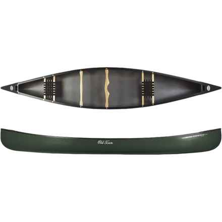 Old Town Discovery 158 Tandem Canoe - 15’8”, Factory Seconds in Green