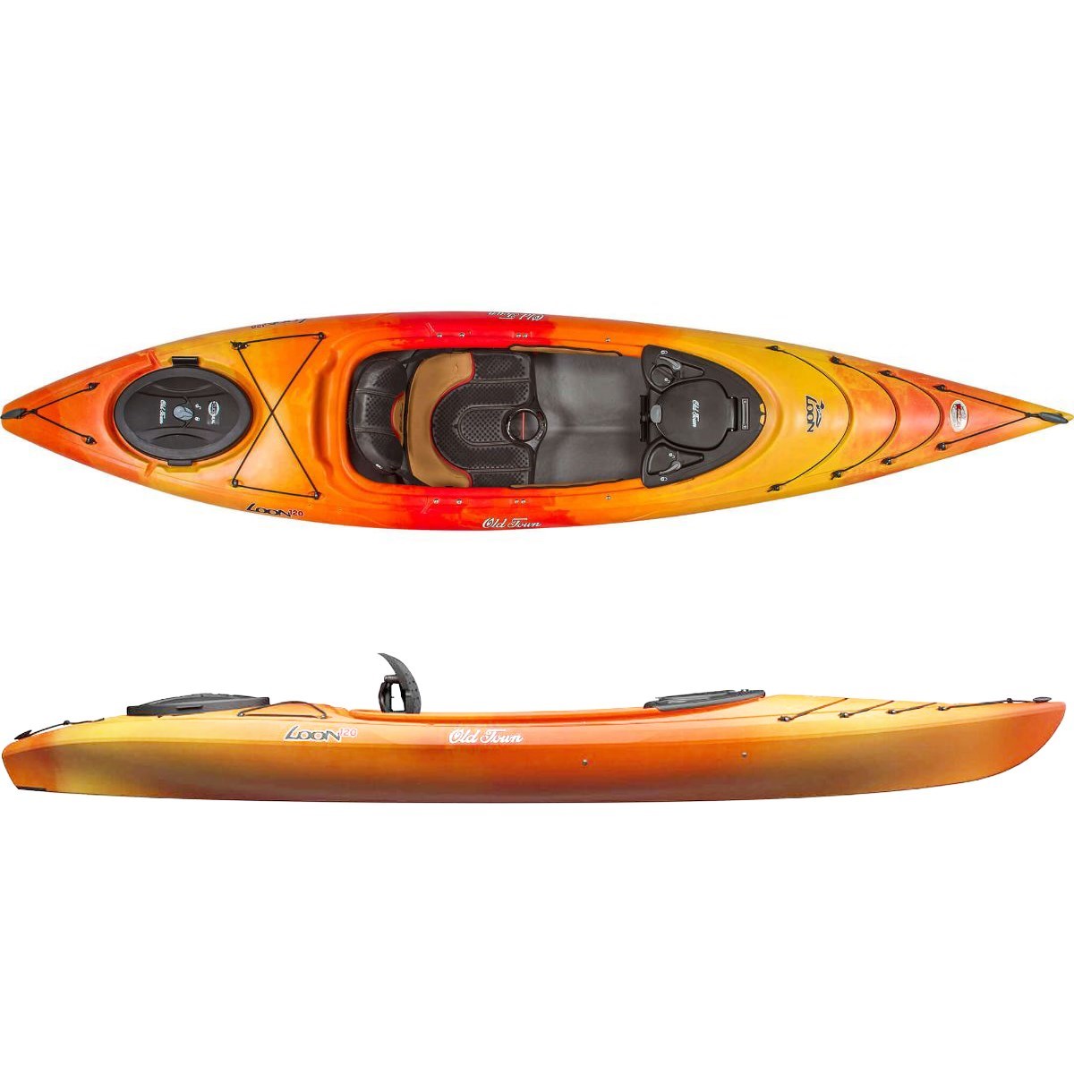 Old Town Loon Solo Recreation Kayak 12’, SitIn Save 33