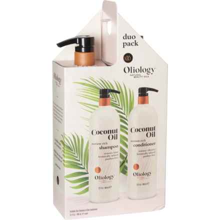 Oliology Coconut Oil Shampoo and Conditioner Set - 32 oz. in Multi