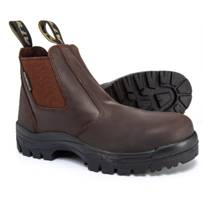 composite toe leather boots