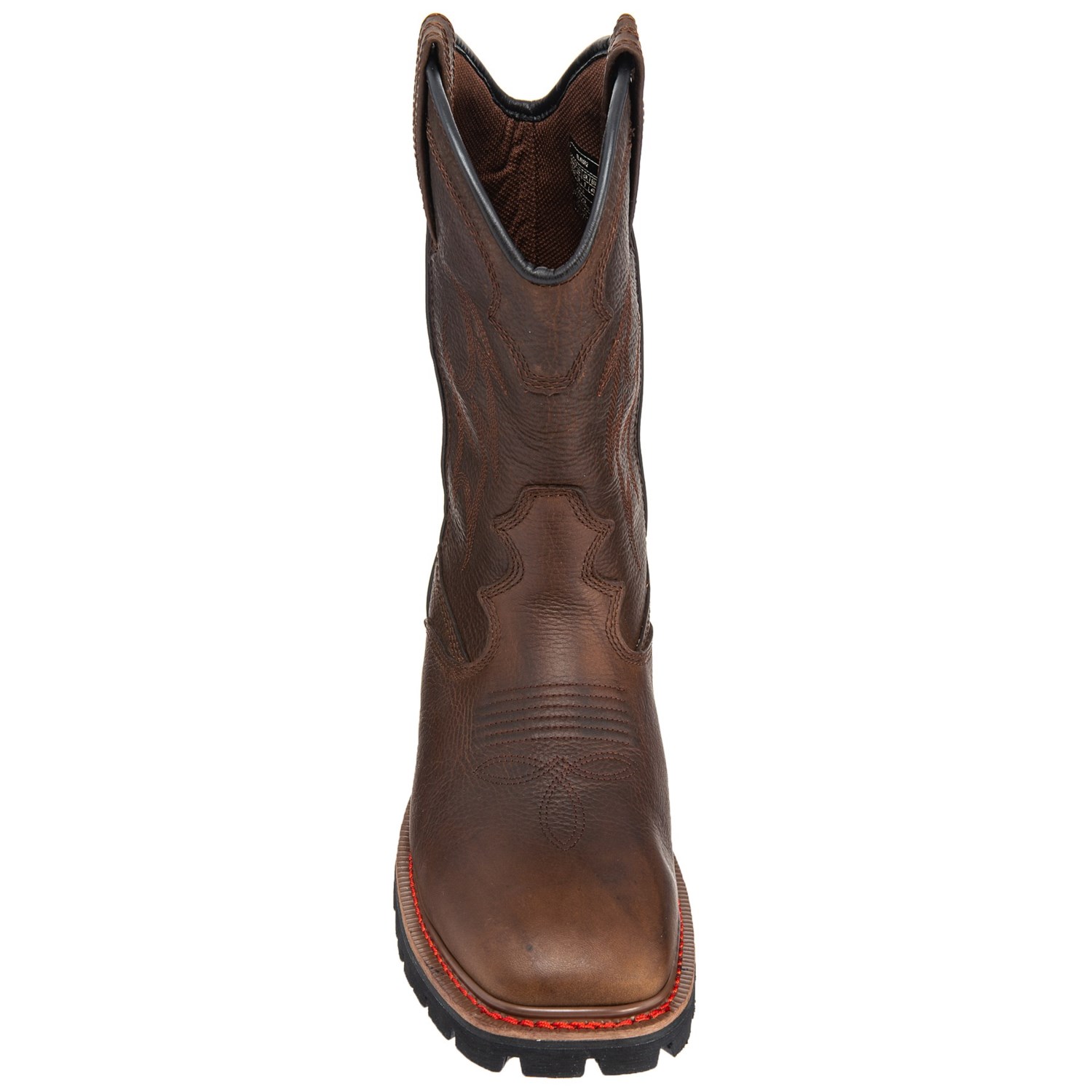 oliver western style square toe work boots