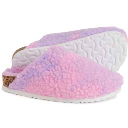 Olivia Miller Girl Sherpa Clogs in Pnkpur