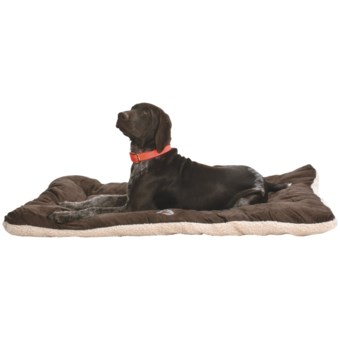 OllyDog Microsuede-Berber Fleece Dog Bed - Extra-Large, Rectangular