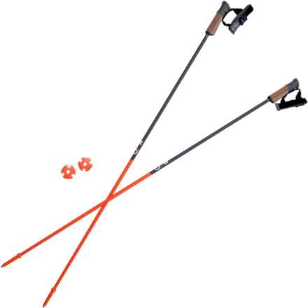 ONE WAY GT 13 Comp Mag Ski Poles - Pair in Mag Flame