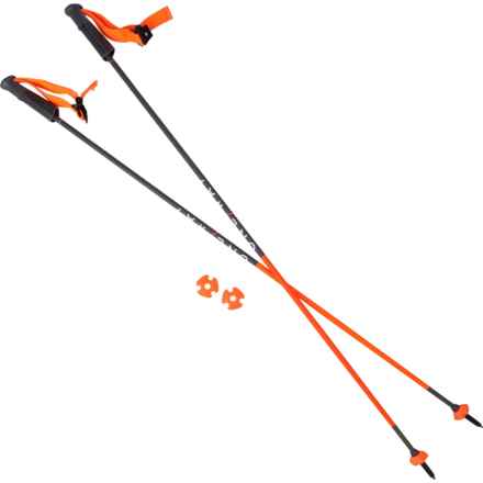 ONE WAY RD 13 Carbon Ski Poles - Pair in Black