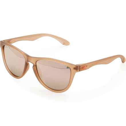 O'Neill 9043 Sunglasses - Polarized Mirror Lenses in Matte Pink