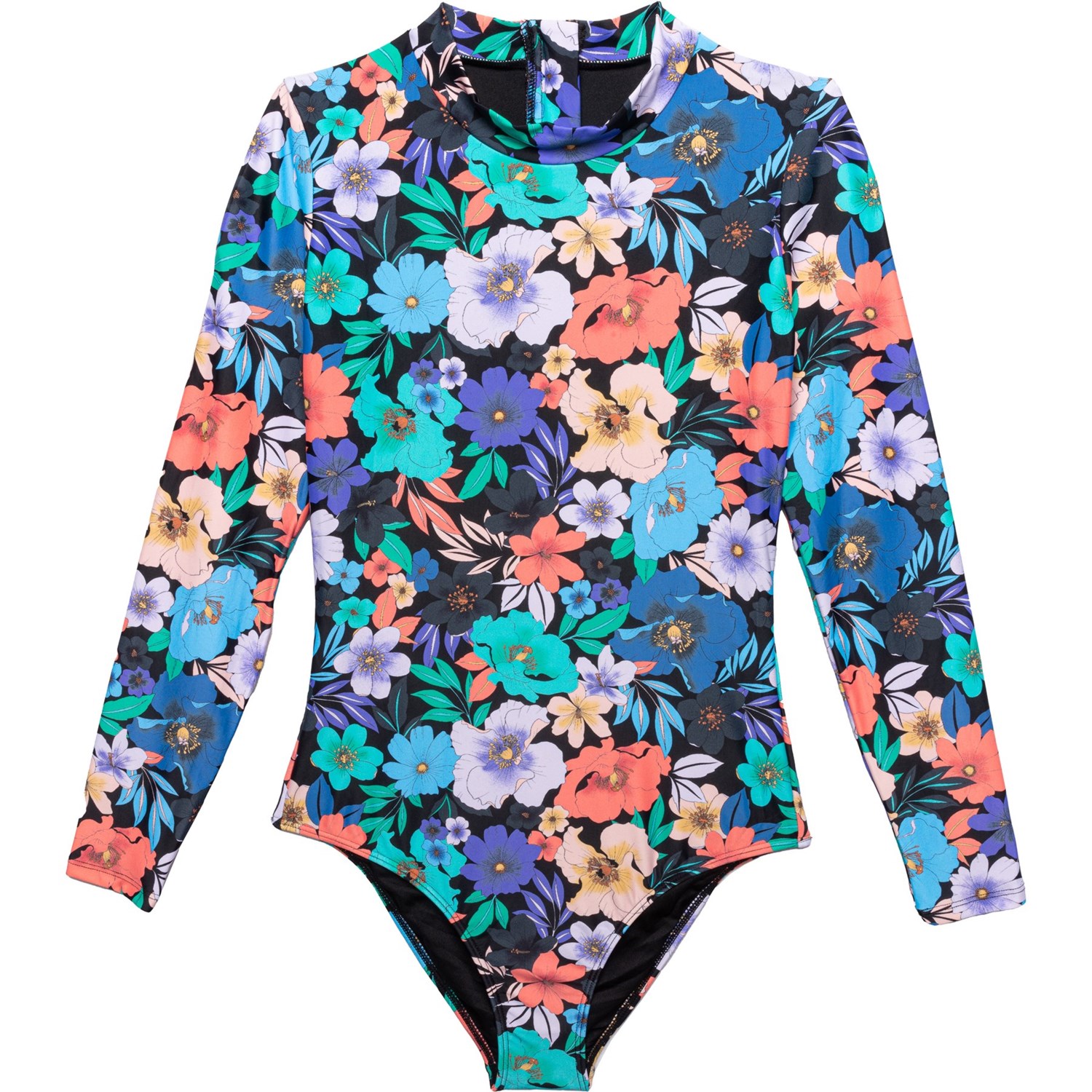 O'Neill Abbie Floral Surf One-Piece Swimsuit (For Big and Little Girls ...