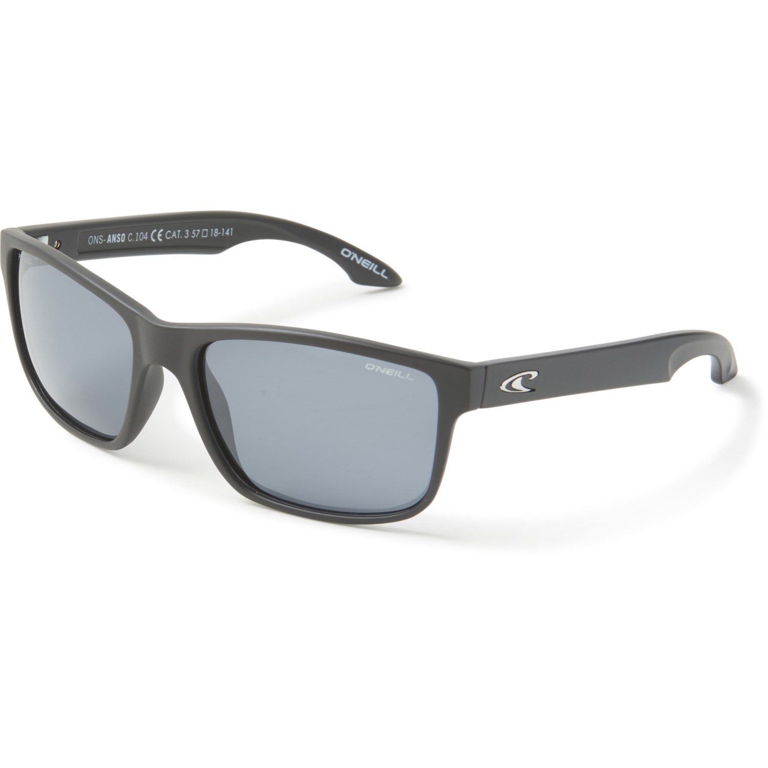 O'Neill Sunglasses Coast 104P Matte Black Grey Polarized | UK