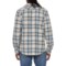 6WYPG_2 O'Neill Arctic Check Shirt Jacket - Snap Front