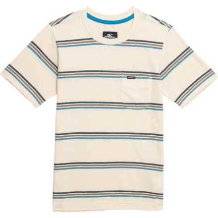O'Neill Big Boys Smasher Shirt - Short Sleeve in Cream