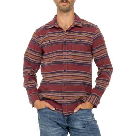 O'Neill Bremerton Flannel Shirt - Long Sleeve in Burgundy