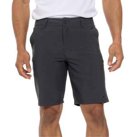 O’Neill Capacity Hybrid Stretch Shorts - 20” in Hbk Heather Black