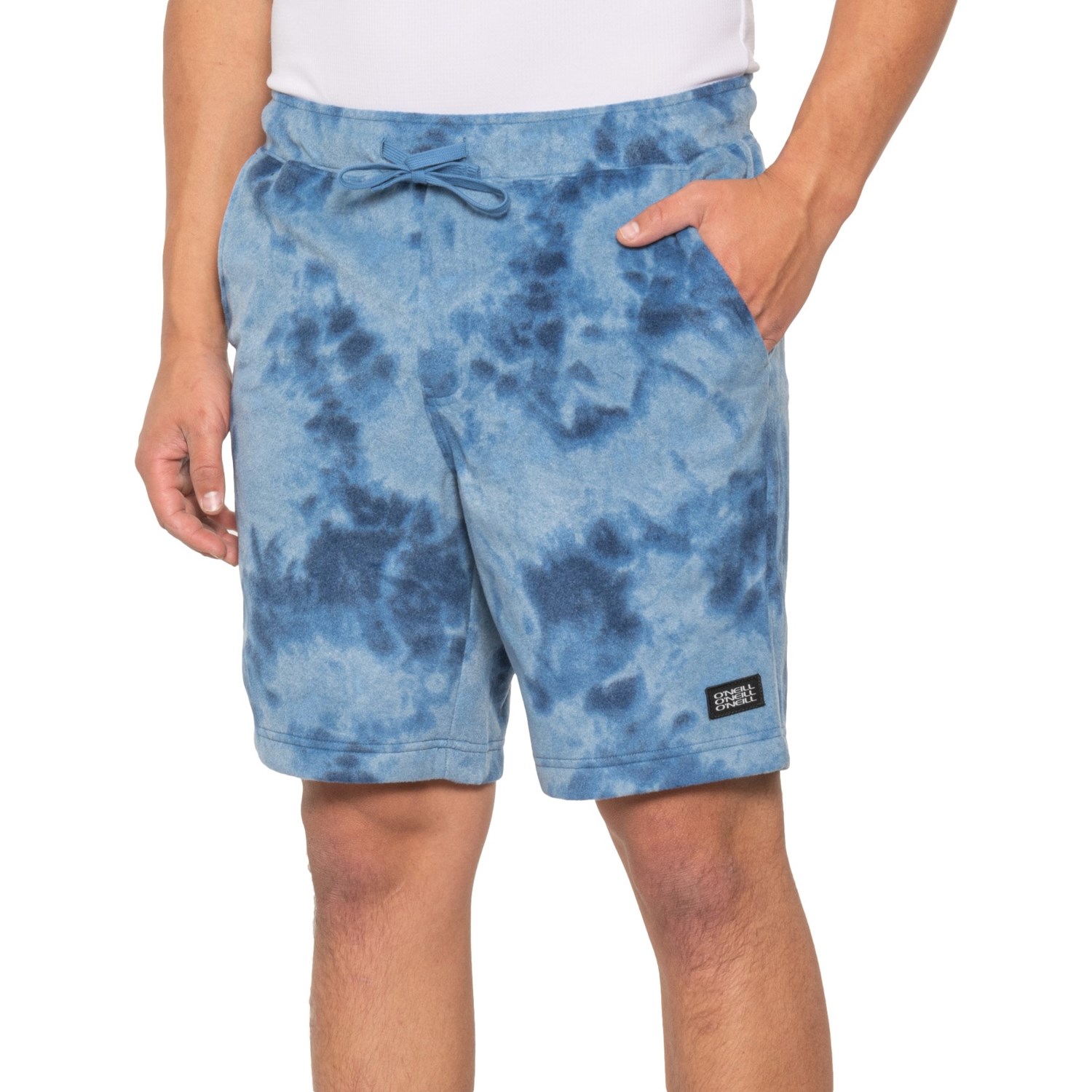 O'Neill Glacier Print Fleece Shorts (For Men) Save 42