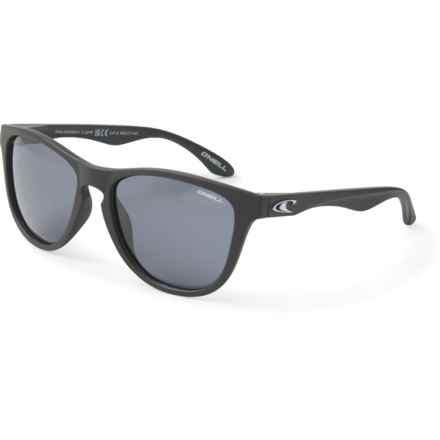 O'Neill Godrevy Sunglasses - Polarized (For Men and Women) in Matte Black/Solid Smoke