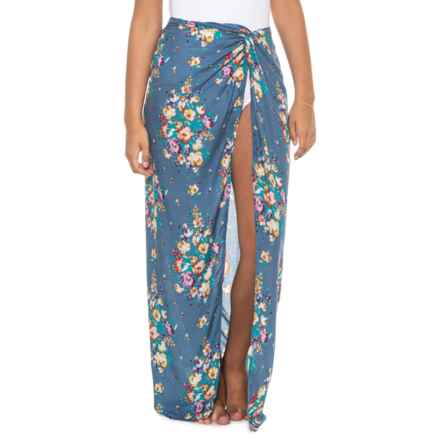 O'Neill Hanalei Printed Cover-Up Dress - Strapless in Blue