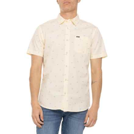 O'Neill Harborside Shirt - Short Sleeve in Cream