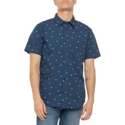 O'Neill Harborside Shirt - Short Sleeve in Navy