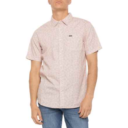 O'Neill Hillside Woven Shirt - Short Sleeve in Lt Rose