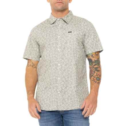 O'Neill Hillside Woven Shirt - Short Sleeve in Seagrass