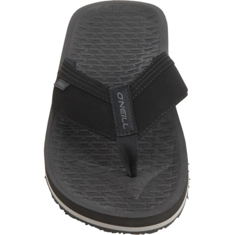 O'Neill Flip-Flops Für Jungen - Schwarz/Blau Mit Gummisohle Größe 32