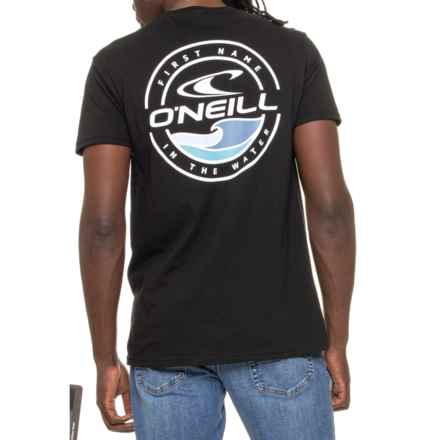 O'Neill Peak Graphic T- Shirt - Short Sleeve in Black