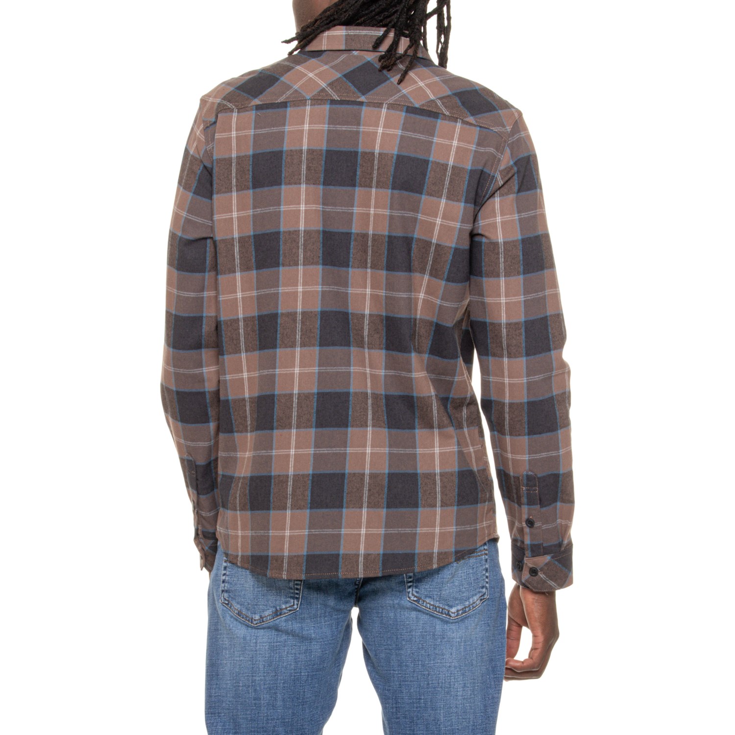O'Neill Portland Stretch Flannel Shirt - Long Sleeve - Save 63%