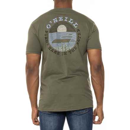 O'Neill Pumping T-Shirt - Short Sleeve in Military Green