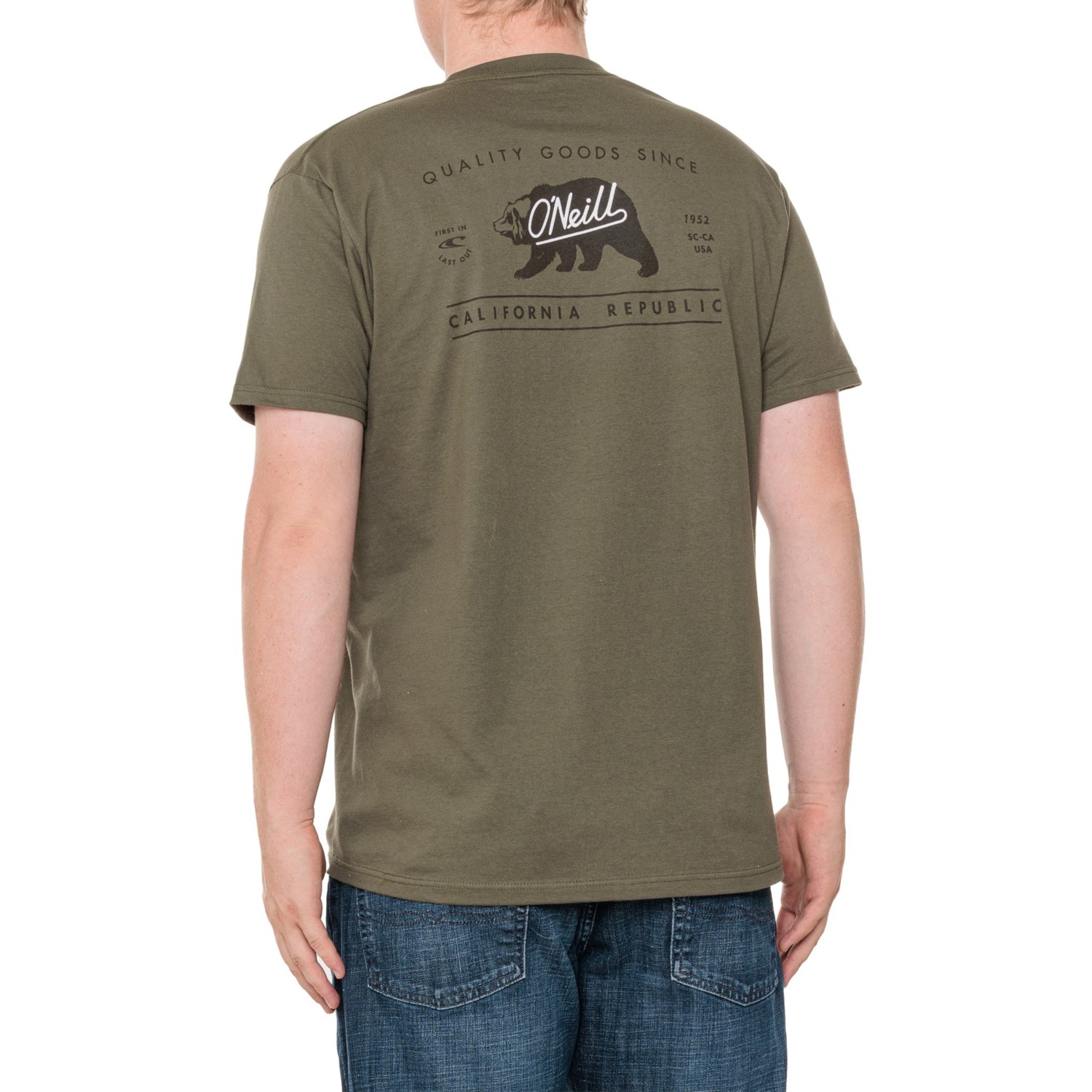 Pack De 2 Camisetas O'NEILL Cube Para Hombre - Manga Corta, Corte Regular, Estampado Logo Cuadrado, Cuello Acanalado